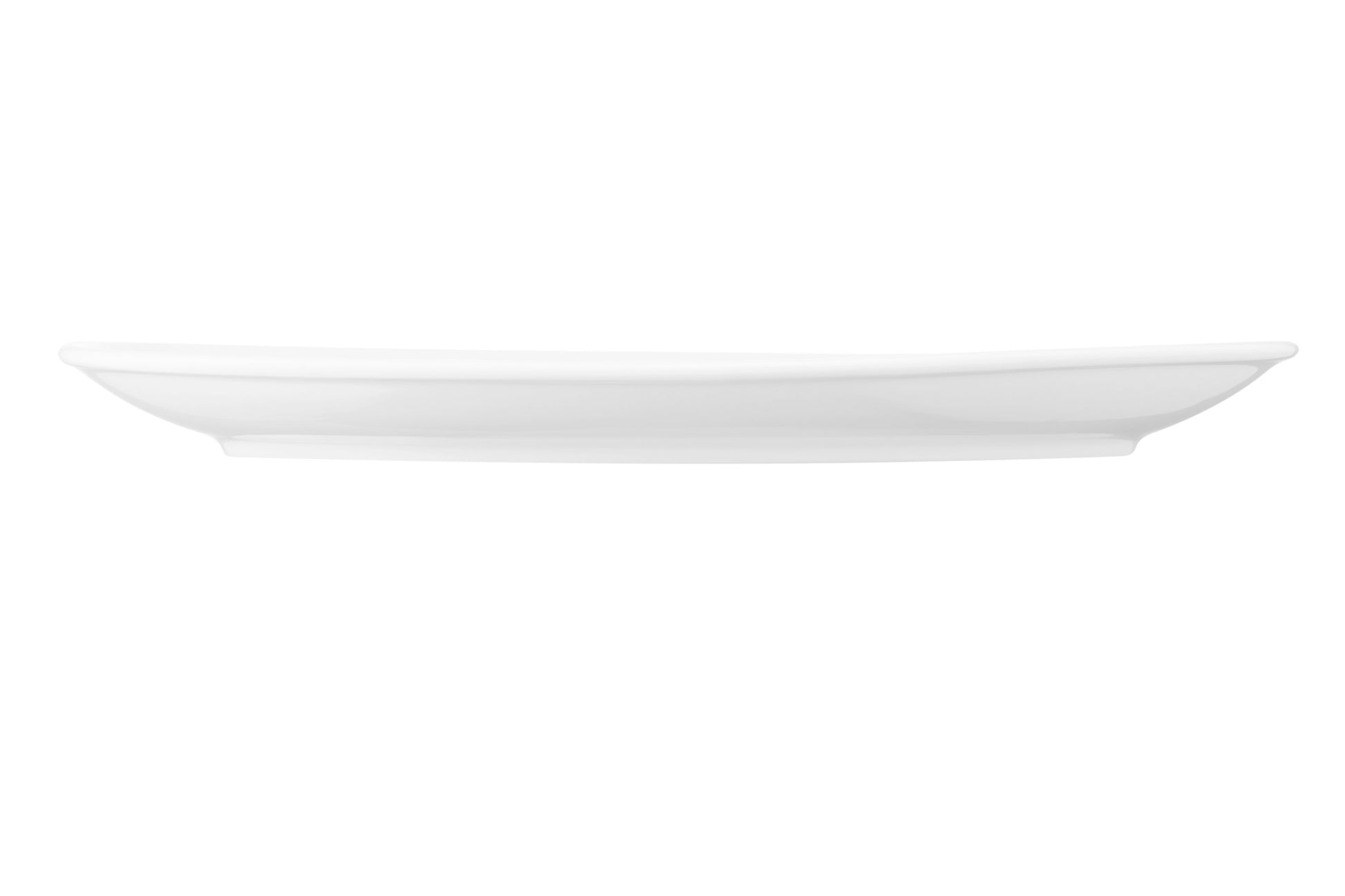 Ardesto Plate Imola, 31х22cm, porcelain, oval, white
