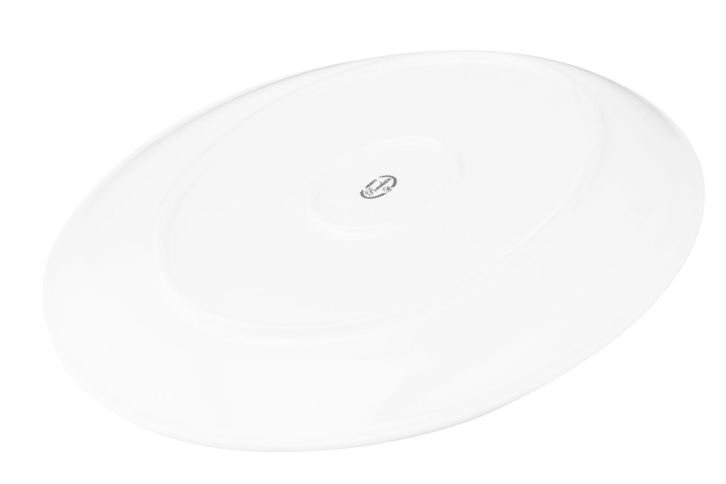 Ardesto Plate Imola, 31х22cm, porcelain, oval, white