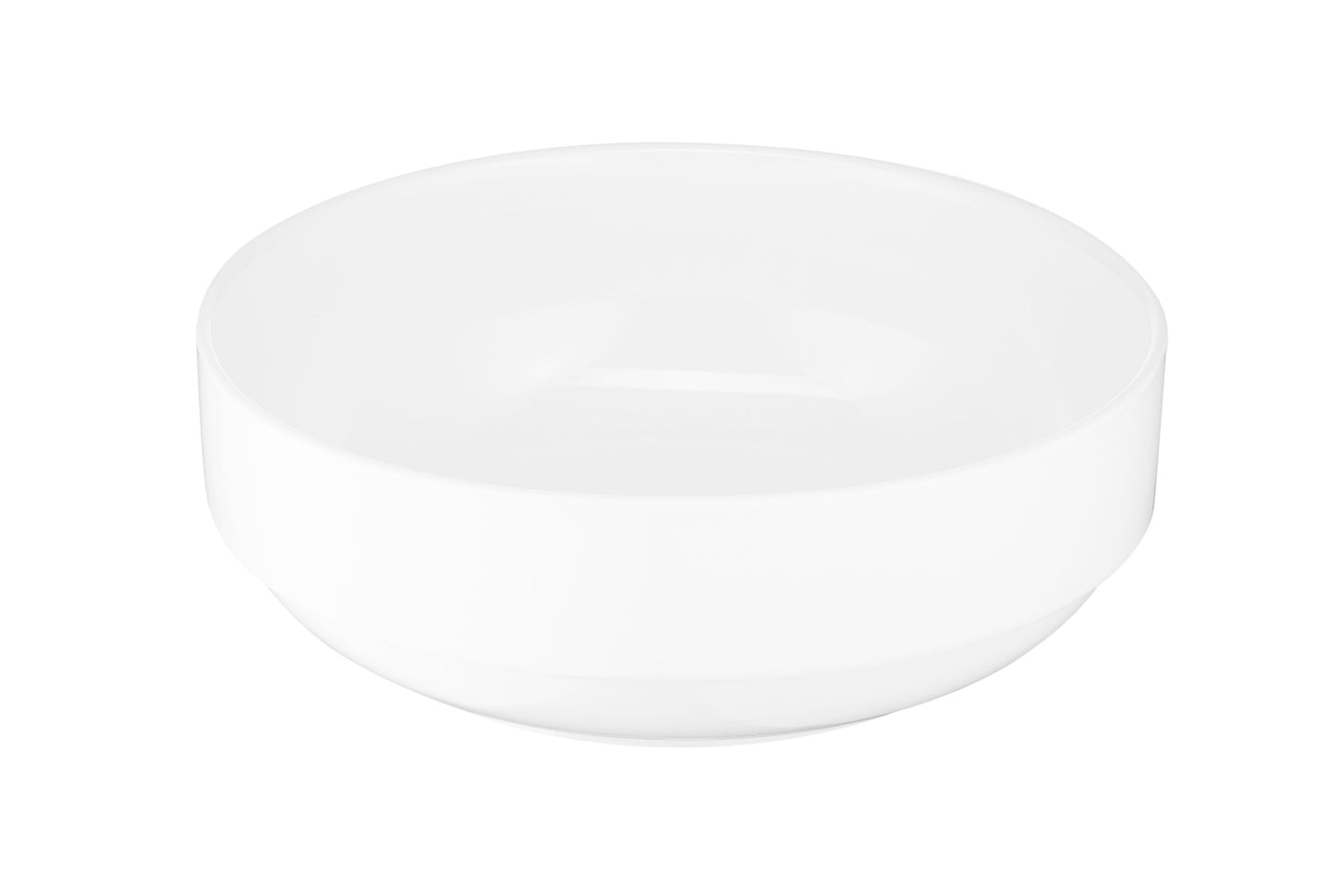 Ardesto Bowl Prato, 21 сm, porcelain, white