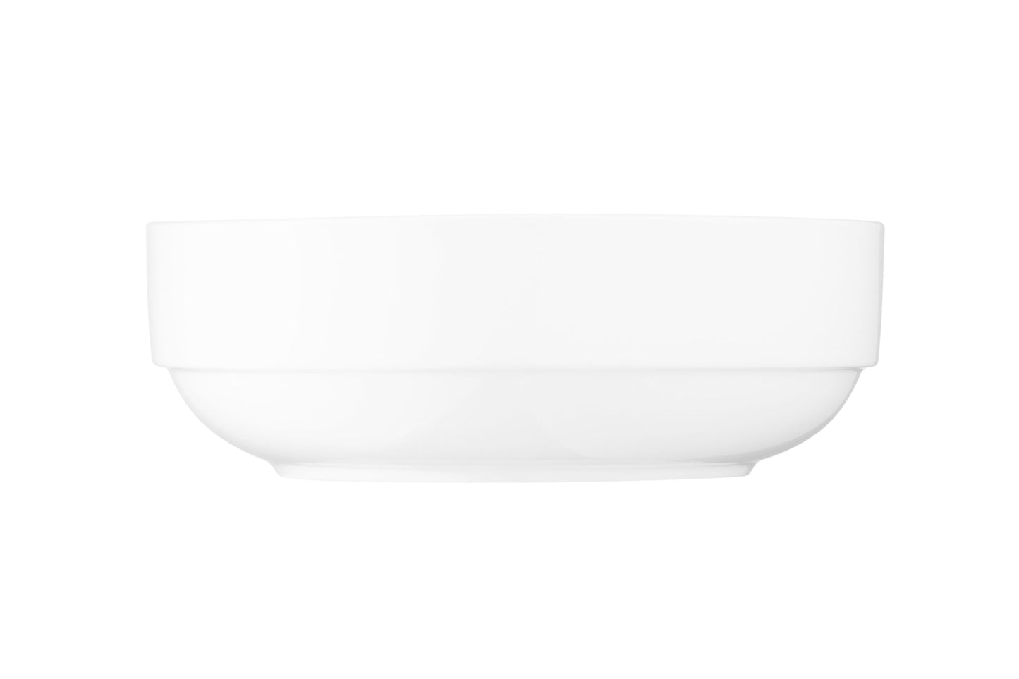 Ardesto Bowl Prato, 21 сm, porcelain, white