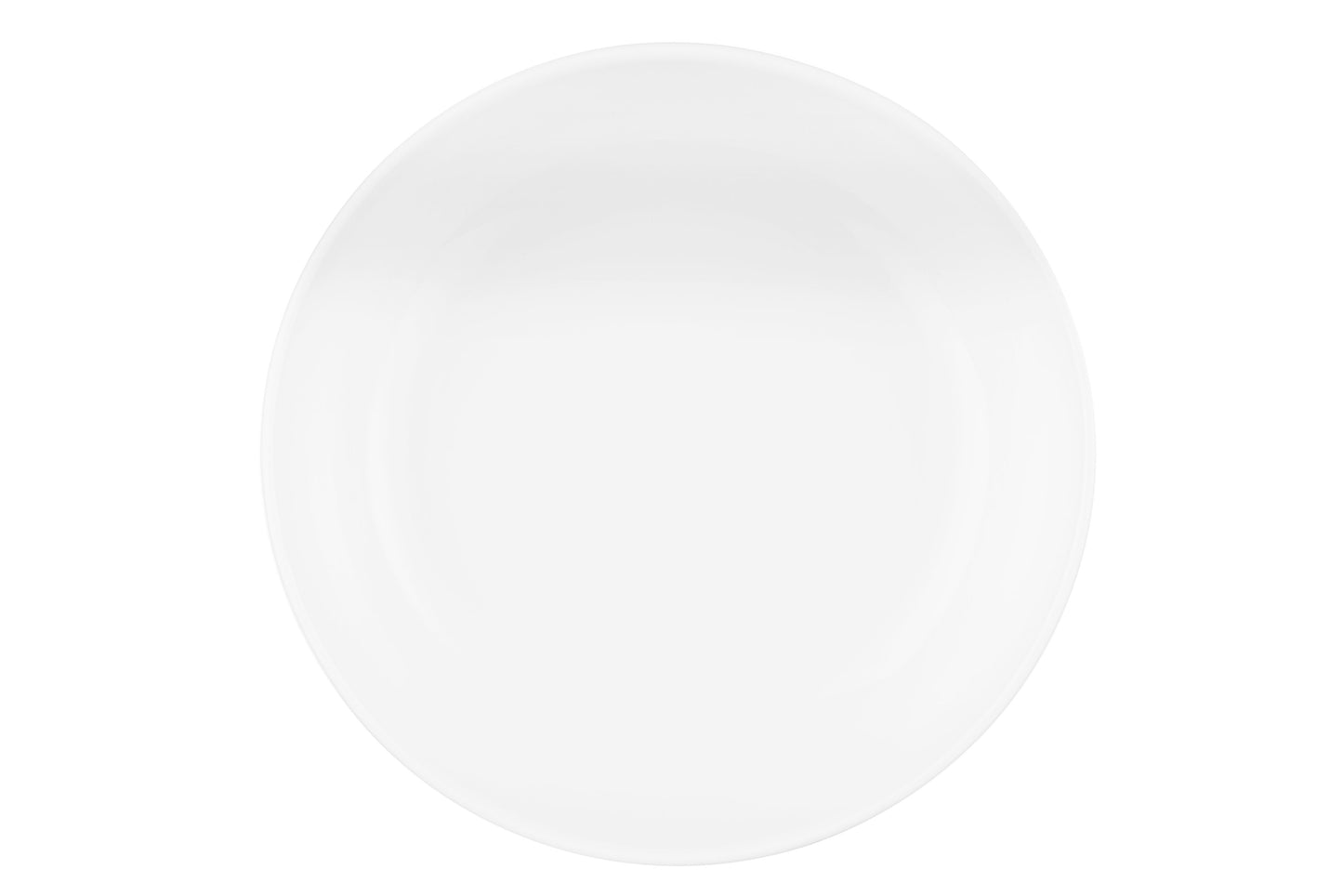 Ardesto Bowl Prato, 21 сm, porcelain, white