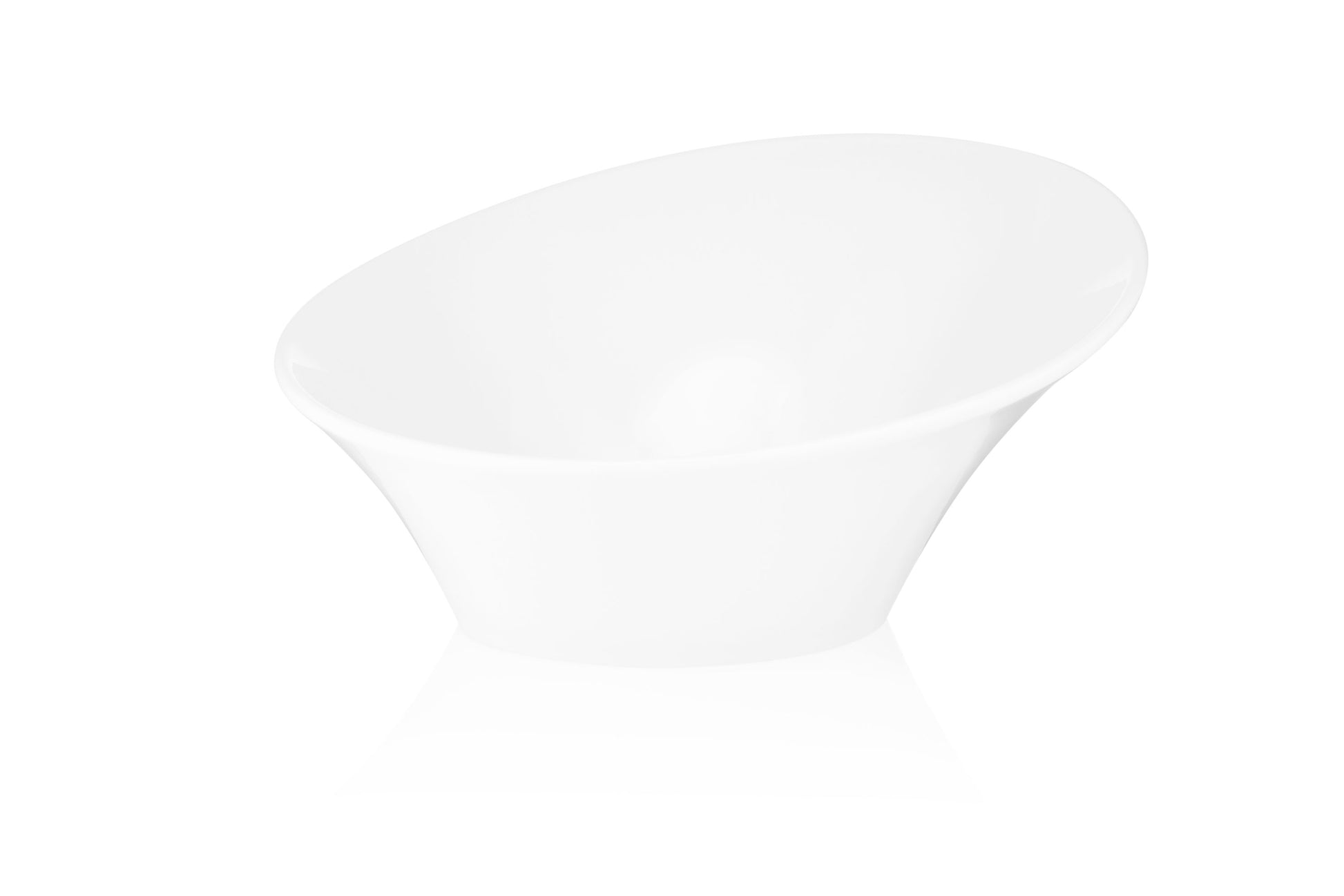 Ardesto Salad bowl, 25.5 сm, porcelain, white