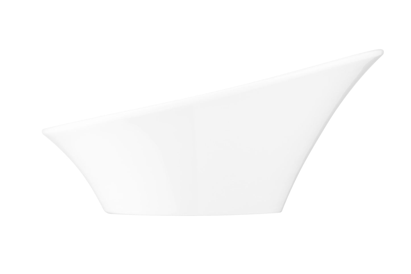 Ardesto Salad bowl, 25.5 сm, porcelain, white