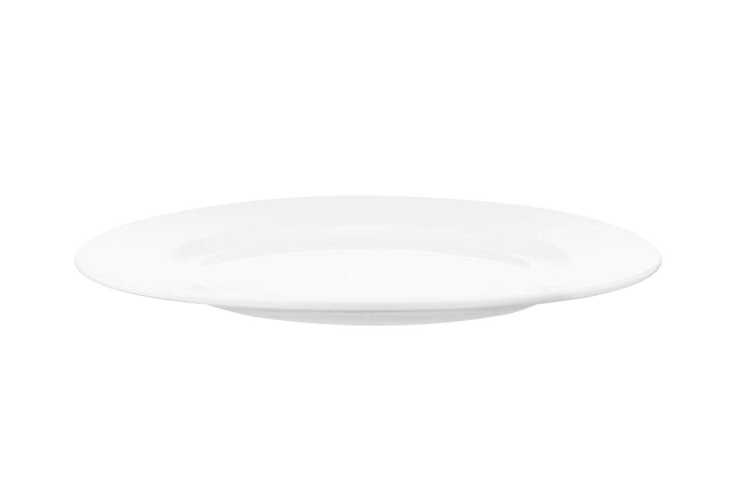 Ardesto Dinner plate Prato, 25сm, porcelain, white