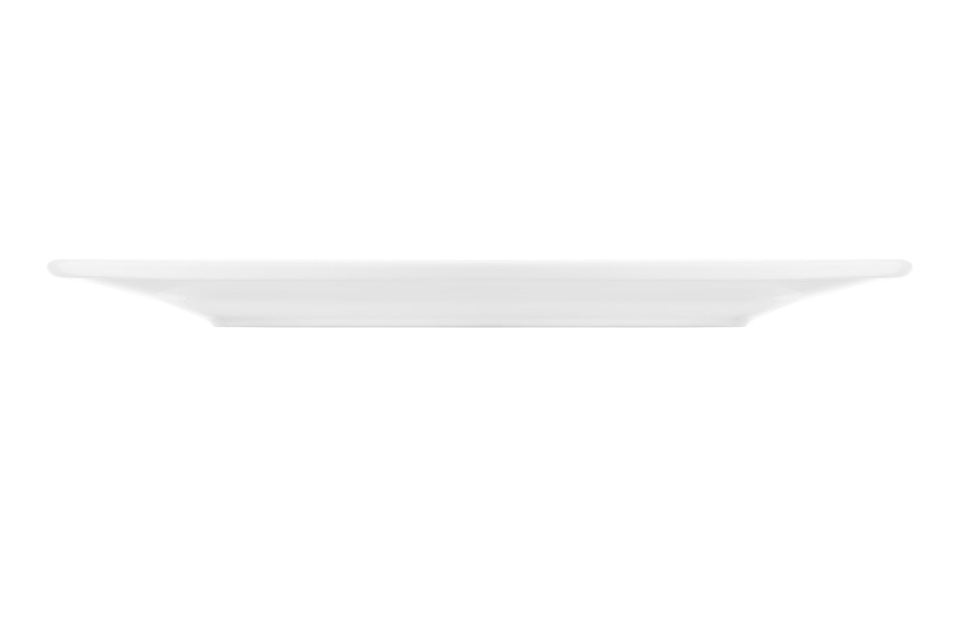 Ardesto Dinner plate Prato, 25сm, porcelain, white