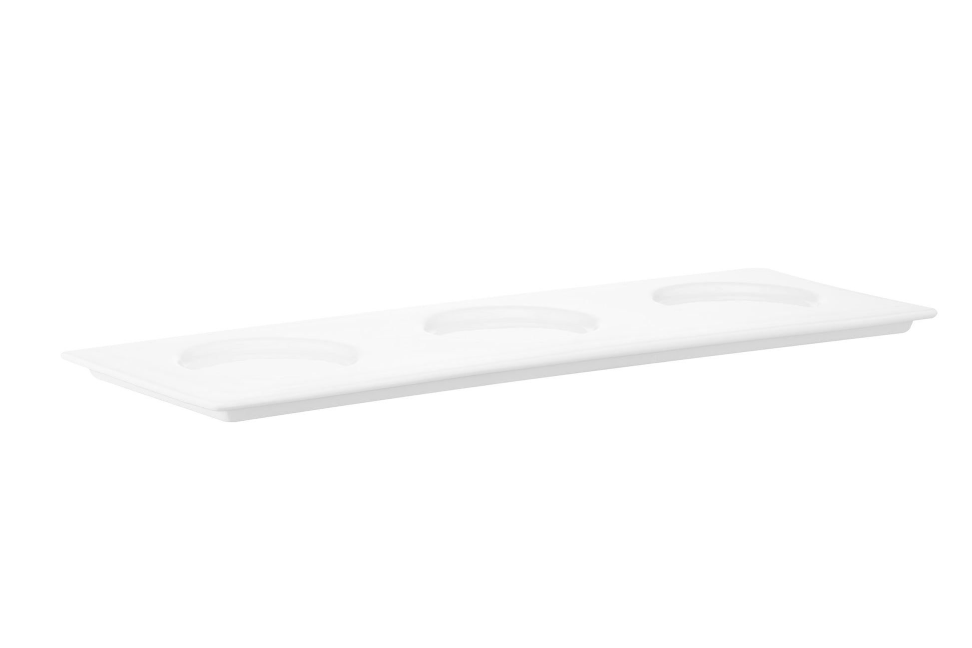 Ardesto Tray, 34х12сm, porcelain, rectangle, white