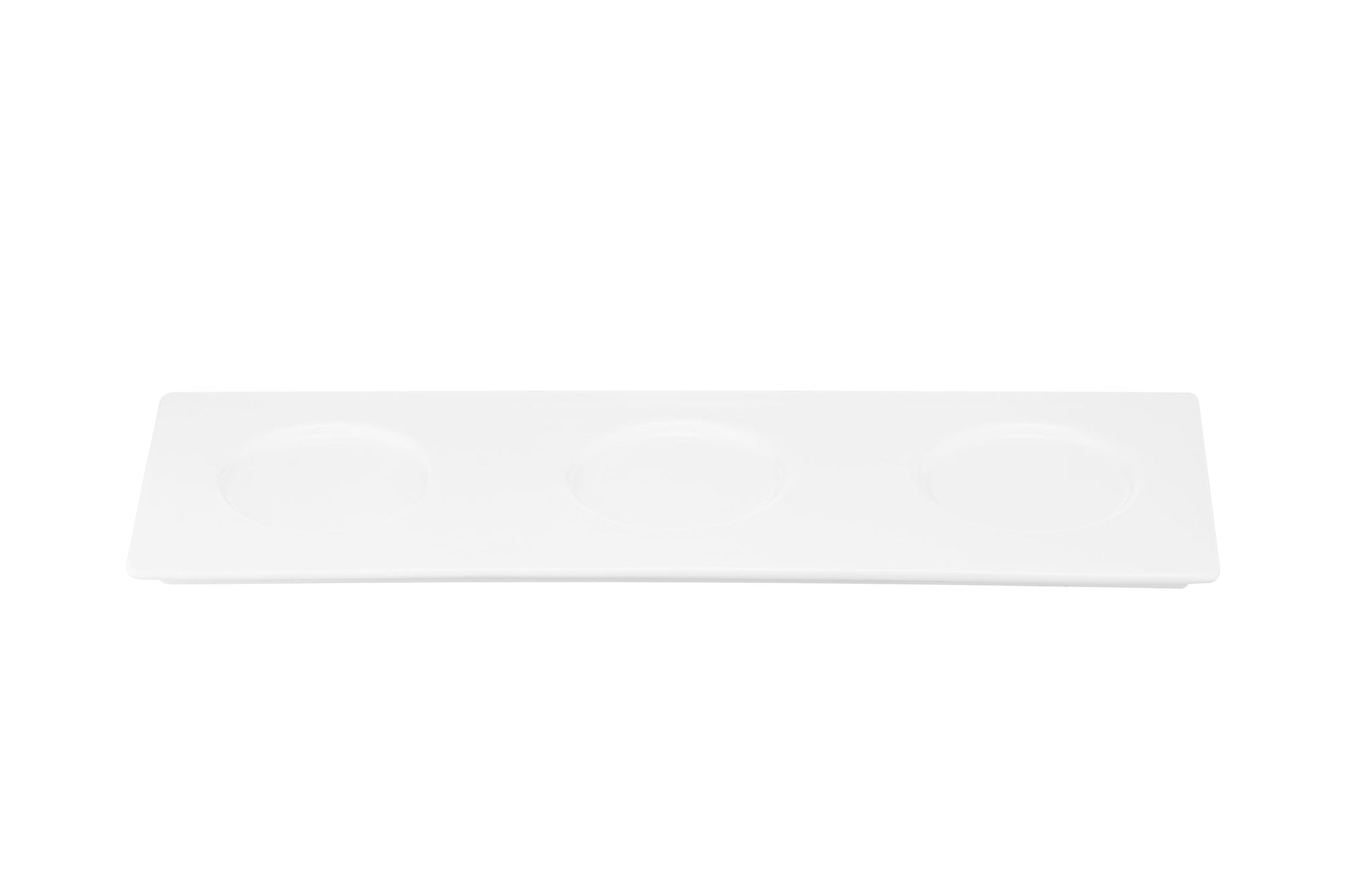 Ardesto Tray, 34х12сm, porcelain, rectangle, white