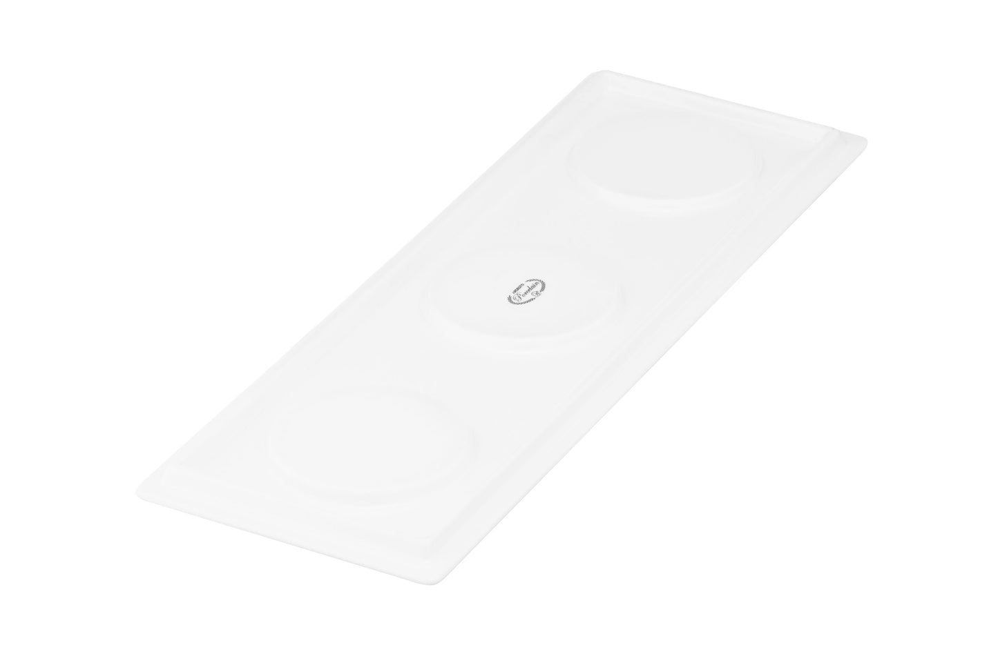 Ardesto Tray, 34х12сm, porcelain, rectangle, white