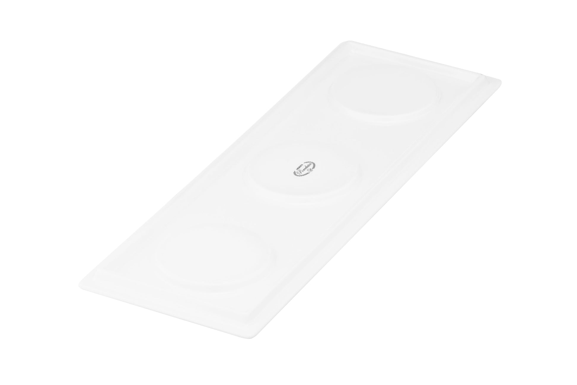 Ardesto Tray, 34х12сm, porcelain, rectangle, white