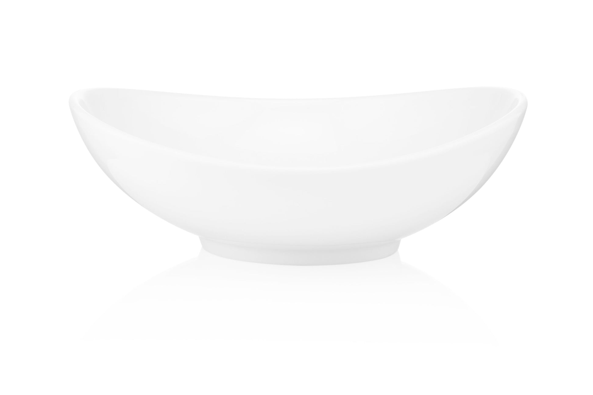 Ardesto Salad bowl, 21 сm, porcelain, white