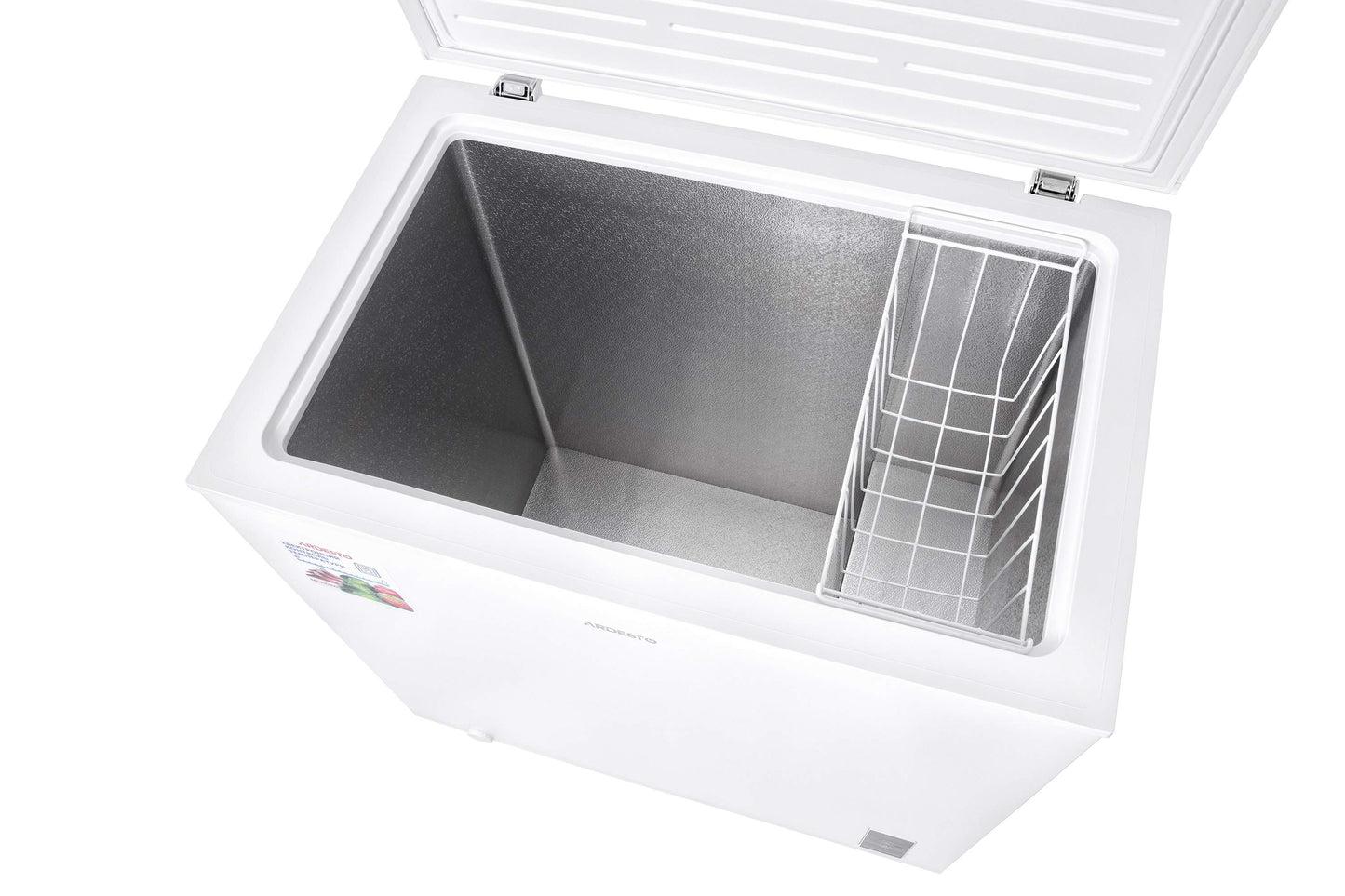Chest freezer ARDESTO, 85x81.6x55, 198L, A+, ST, display ext, ref mode, white
