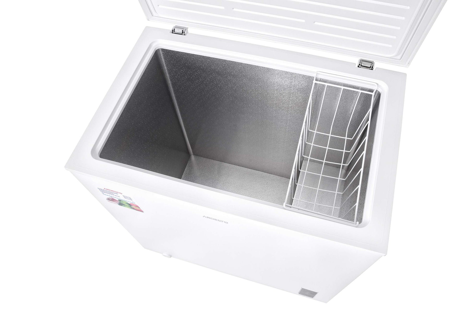 Chest freezer ARDESTO, 85x81.6x55, 198L, A+, ST, display ext, ref mode, white