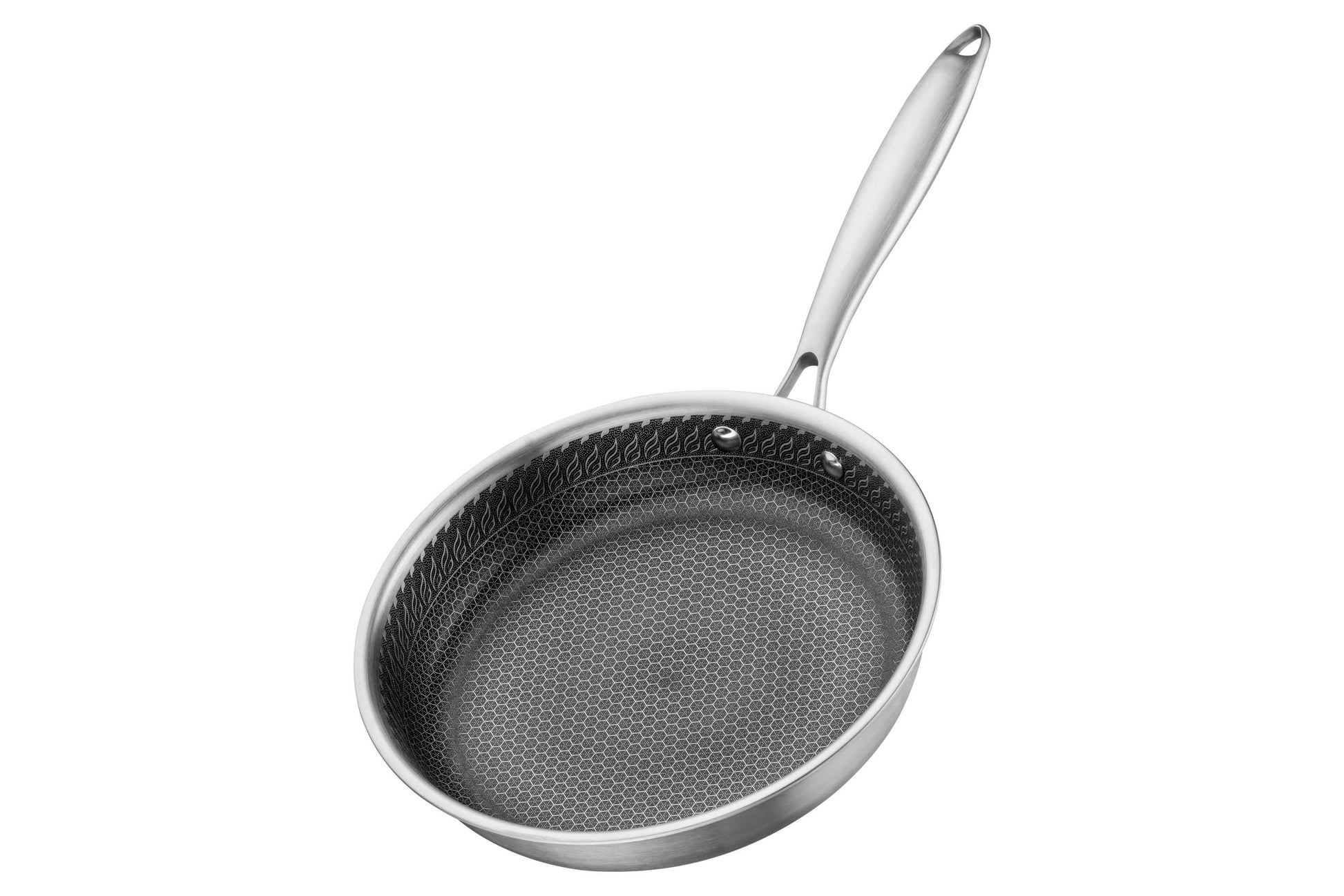 Ardesto Fry pan Black Mars Avior, 24cm, Triply stainless steel