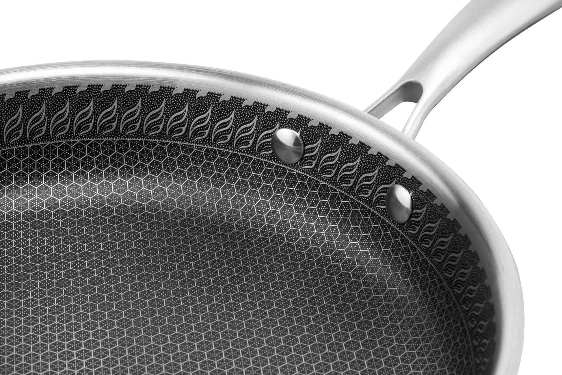 Ardesto Fry pan Black Mars Avior, 24cm, Triply stainless steel