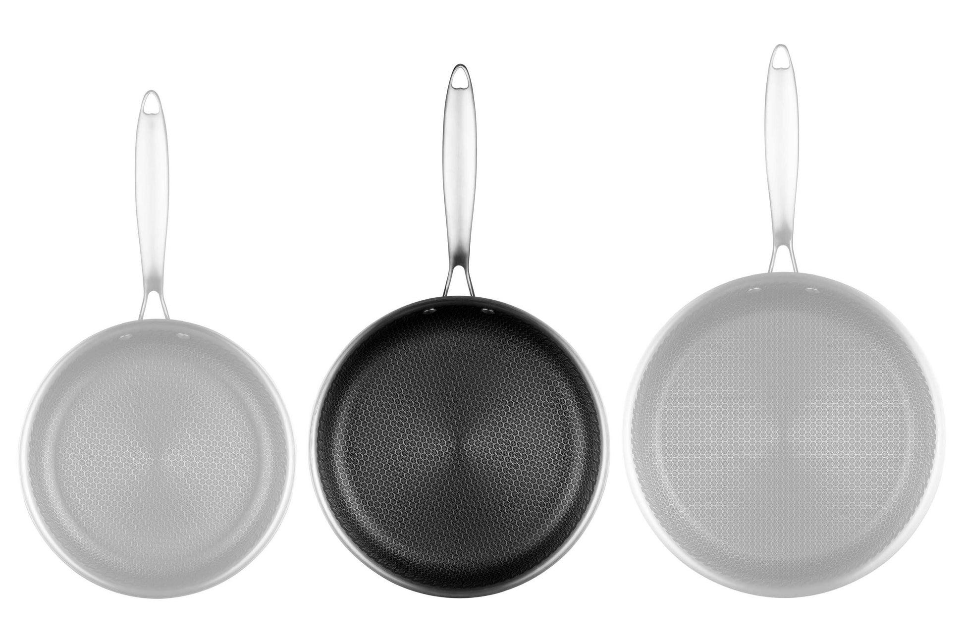 Ardesto Fry pan Black Mars Avior, 26cm, Triply stainless steel