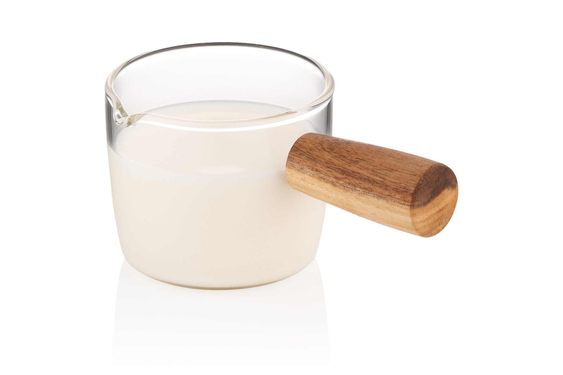 Ardesto Set of capacity for cream and sauce,  100ml, 2 pcs, borosilicate glass, transparent