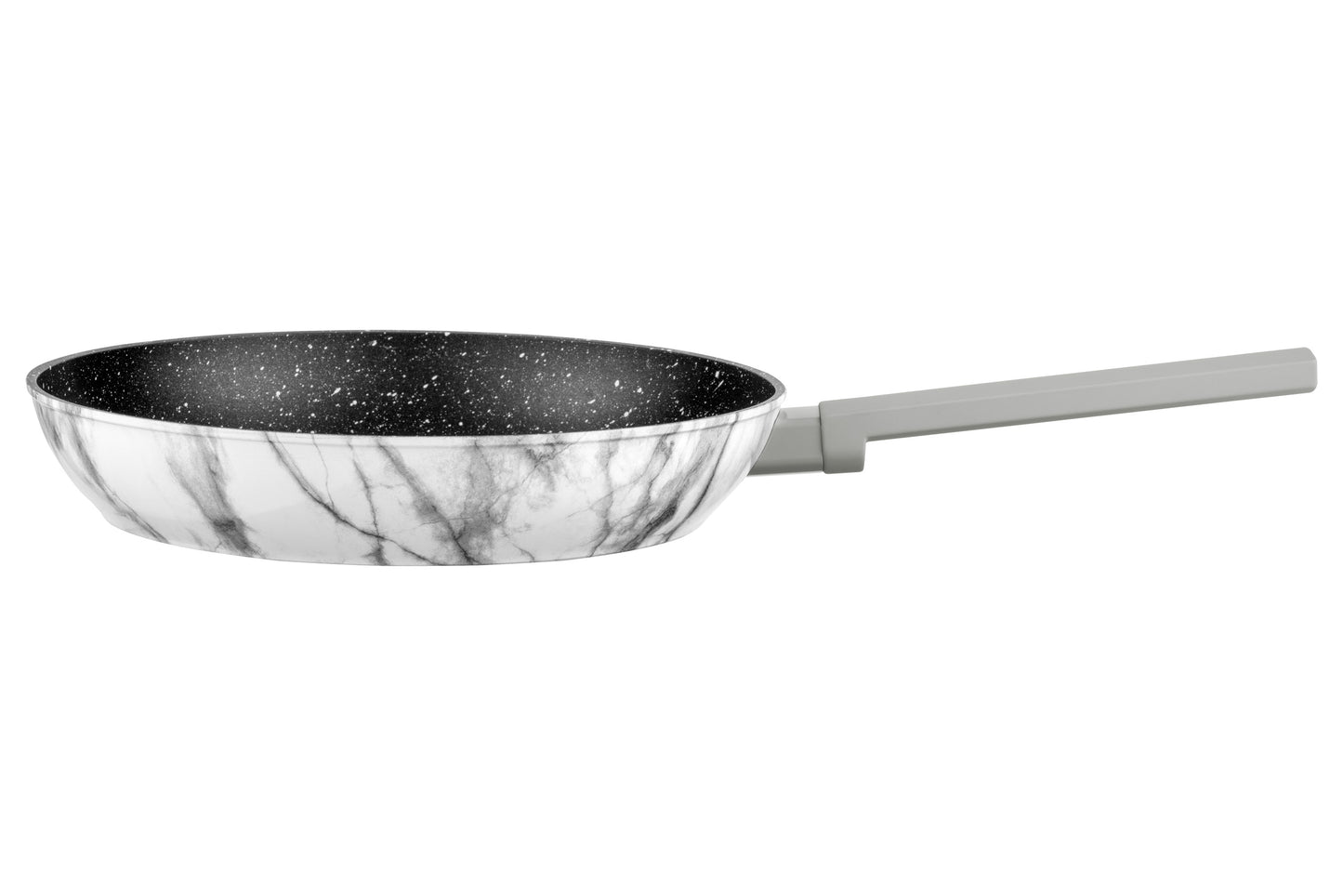 Ardesto Fry pan Gemini Marmo, 26cm, aluminium, gray