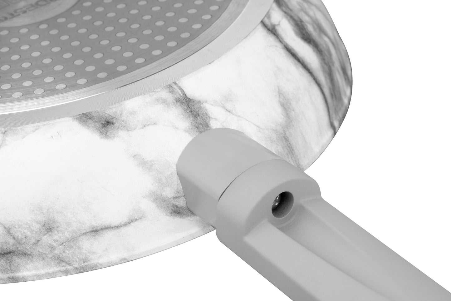 Ardesto Fry pan Gemini Marmo, 26cm, aluminium, gray