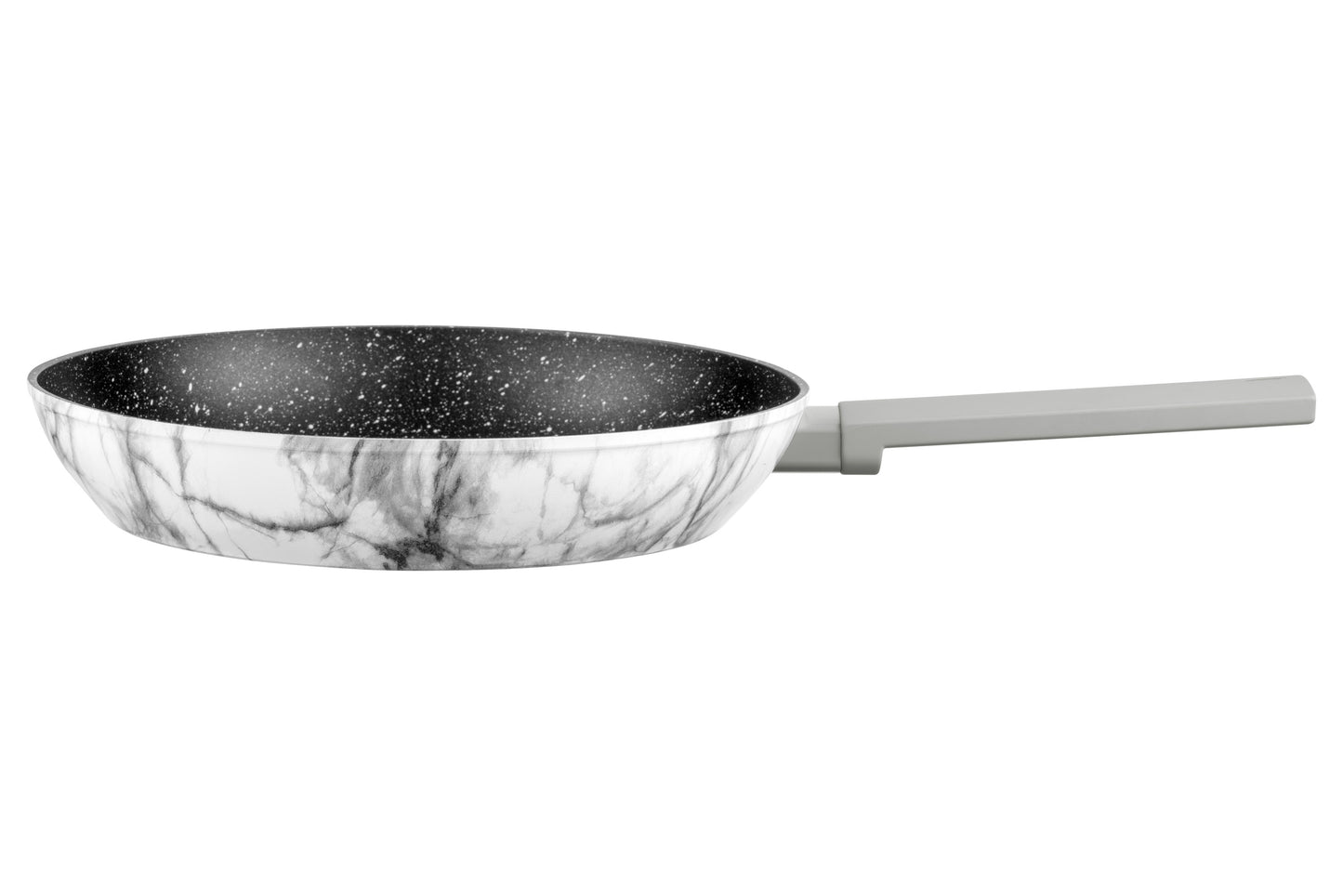 Ardesto Fry pan Gemini Marmo, 28cm, aluminium, gray