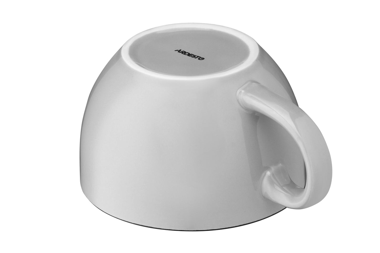 Ardesto Mug  Floerino, 480ml, ceramics, gray