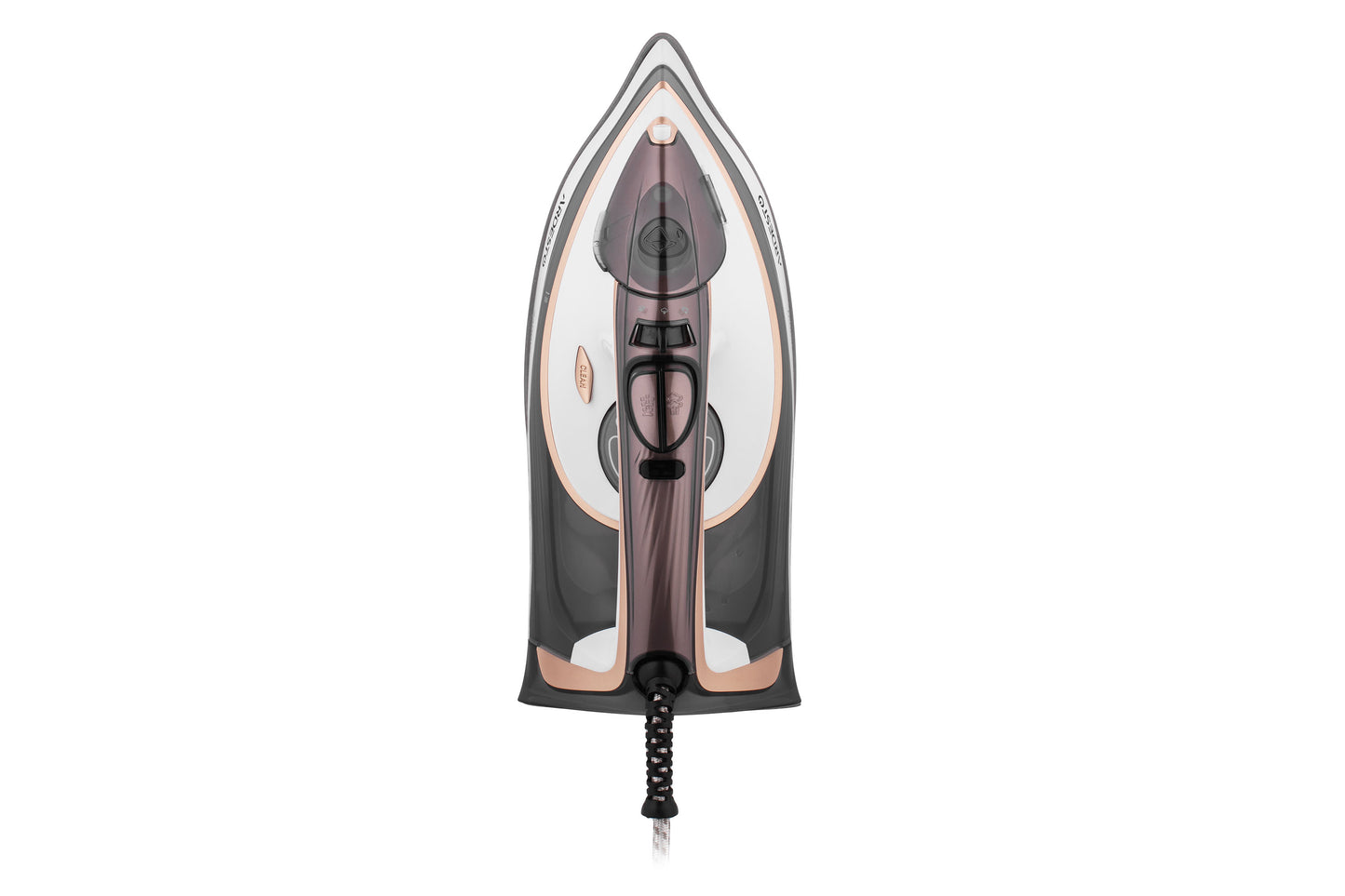 Ardesto Iron IR-B2245-E, 2400W, 400ml, steam boost, electric management, ceramic soleplate, white-grey