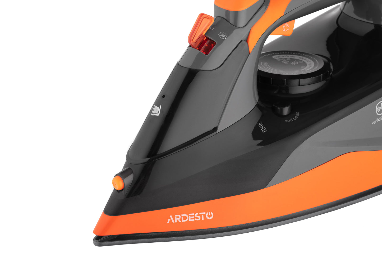 Ardesto Iron  IR-C2233-GR, 2200W, 340ml, steam boost, ceramic soleplate, black-orange