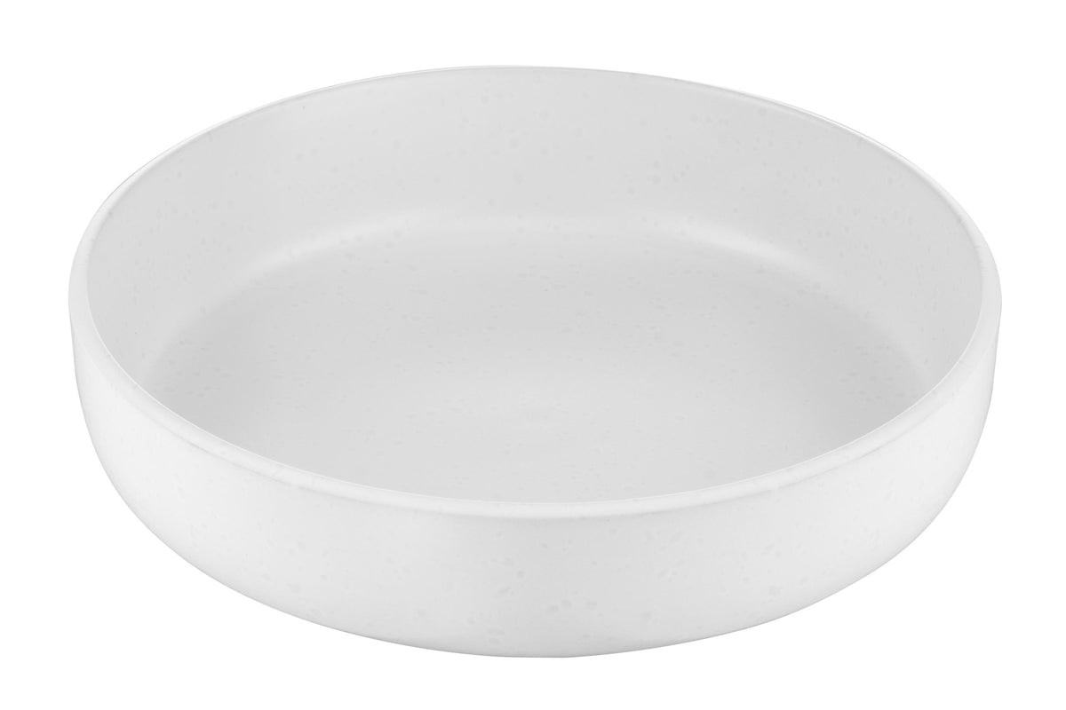 Ardesto Soup plate Trento, 21.5cm, ceramics, white