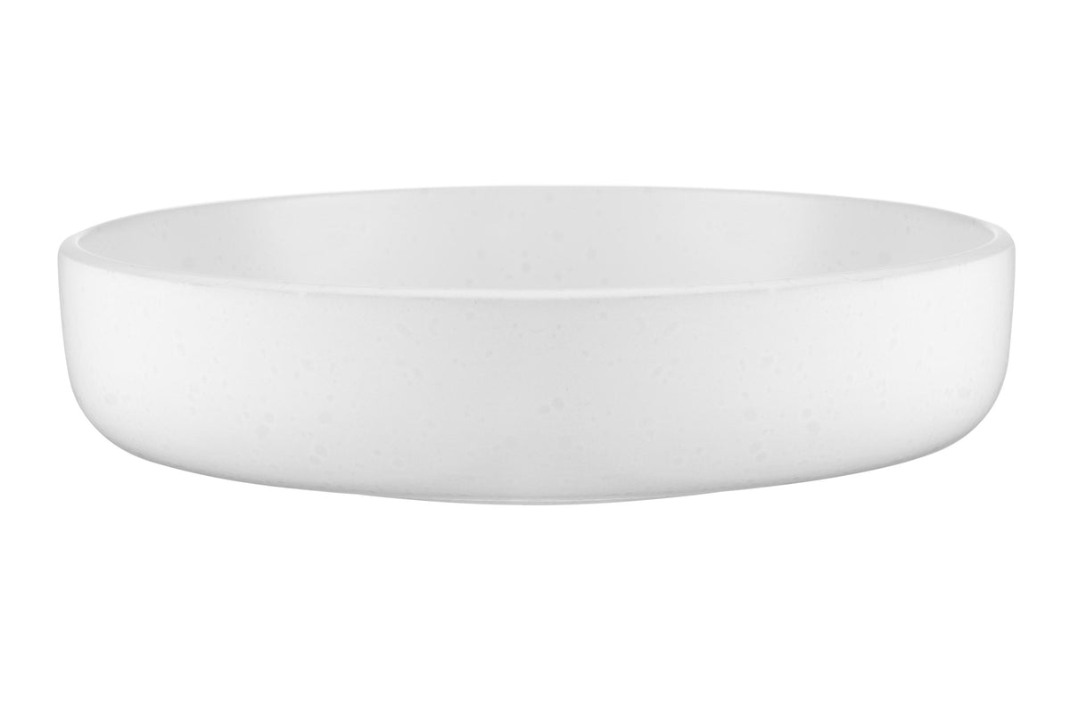 Ardesto Soup plate Trento, 21.5cm, ceramics, white