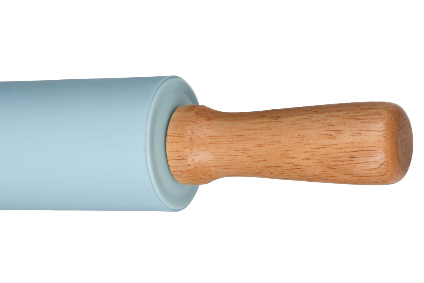 Ardesto Rolling Pin Tasty baking , blue, 43,5 cm, silicone, wood.