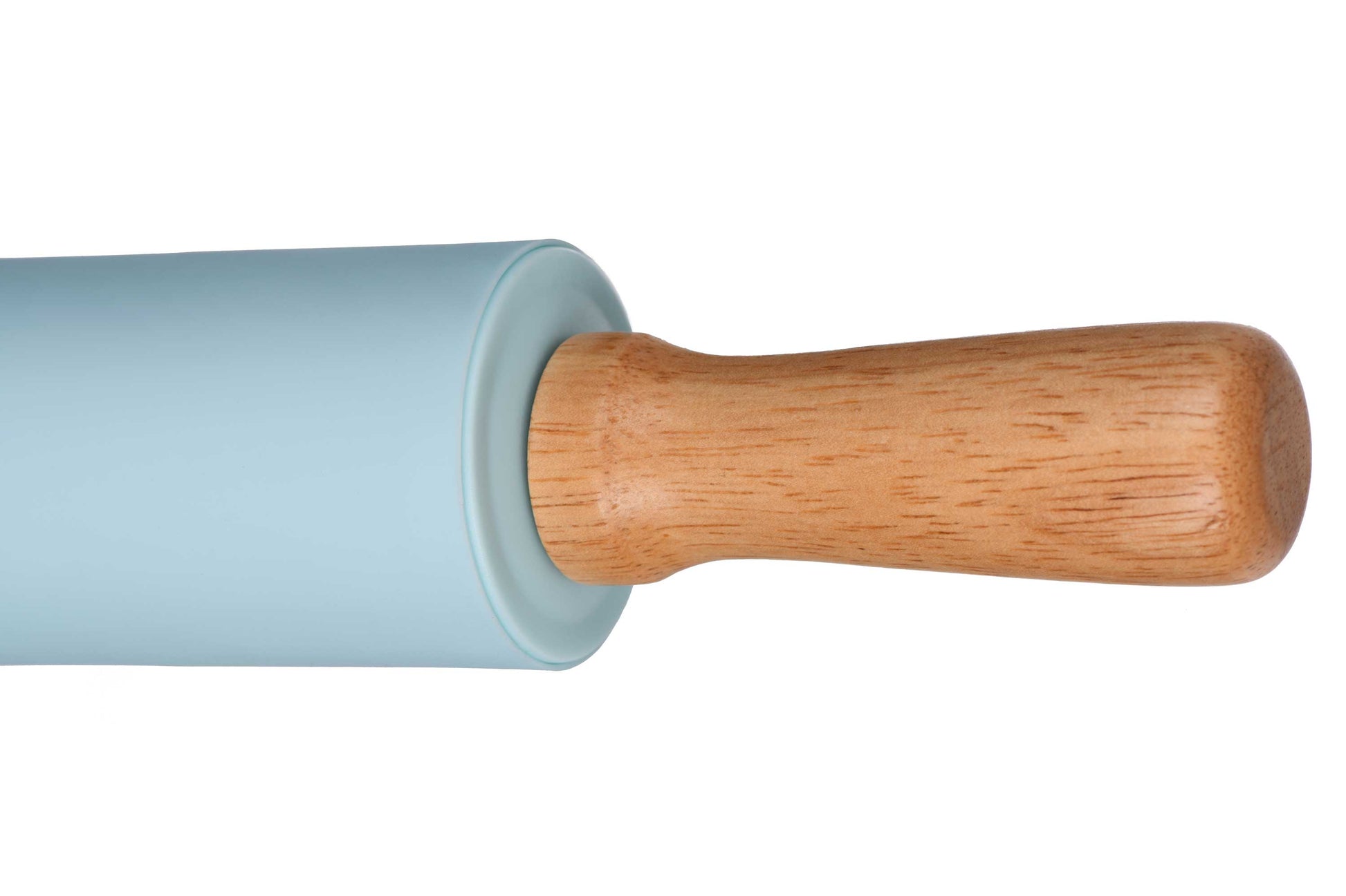 Ardesto Rolling Pin Tasty baking , blue, 43,5 cm, silicone, wood.
