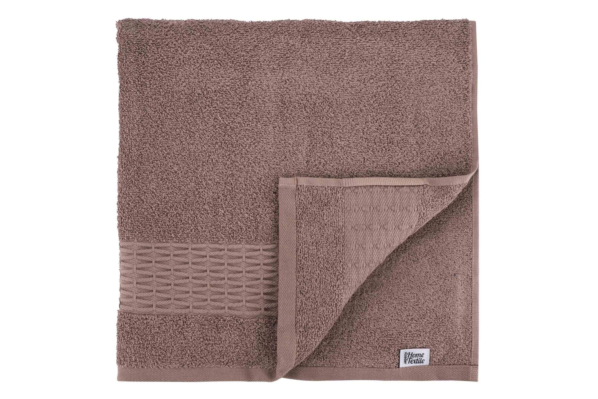Ardesto Terry towel set Lotus, 50х90cm, 70х140cm, 2pcs, 100% cotton, brown