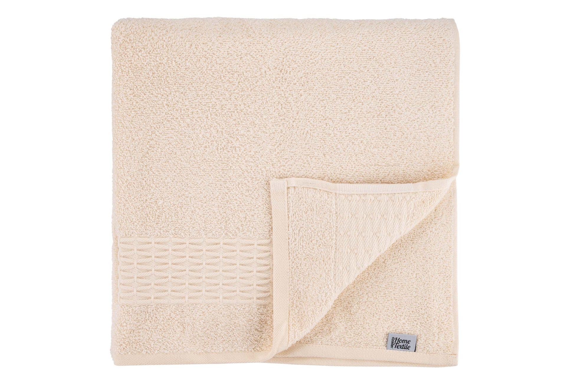 Ardesto Terry towel set Lotus, 50х90cm, 70х140cm, 2pcs, 100% cotton, ivory