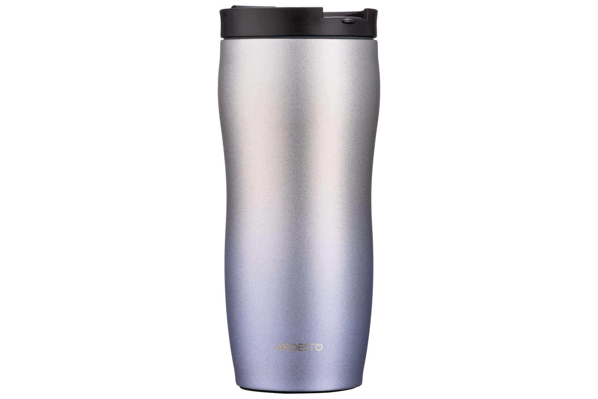 Ardesto Travel mug Metallic, 450ml, stainless steel, blue