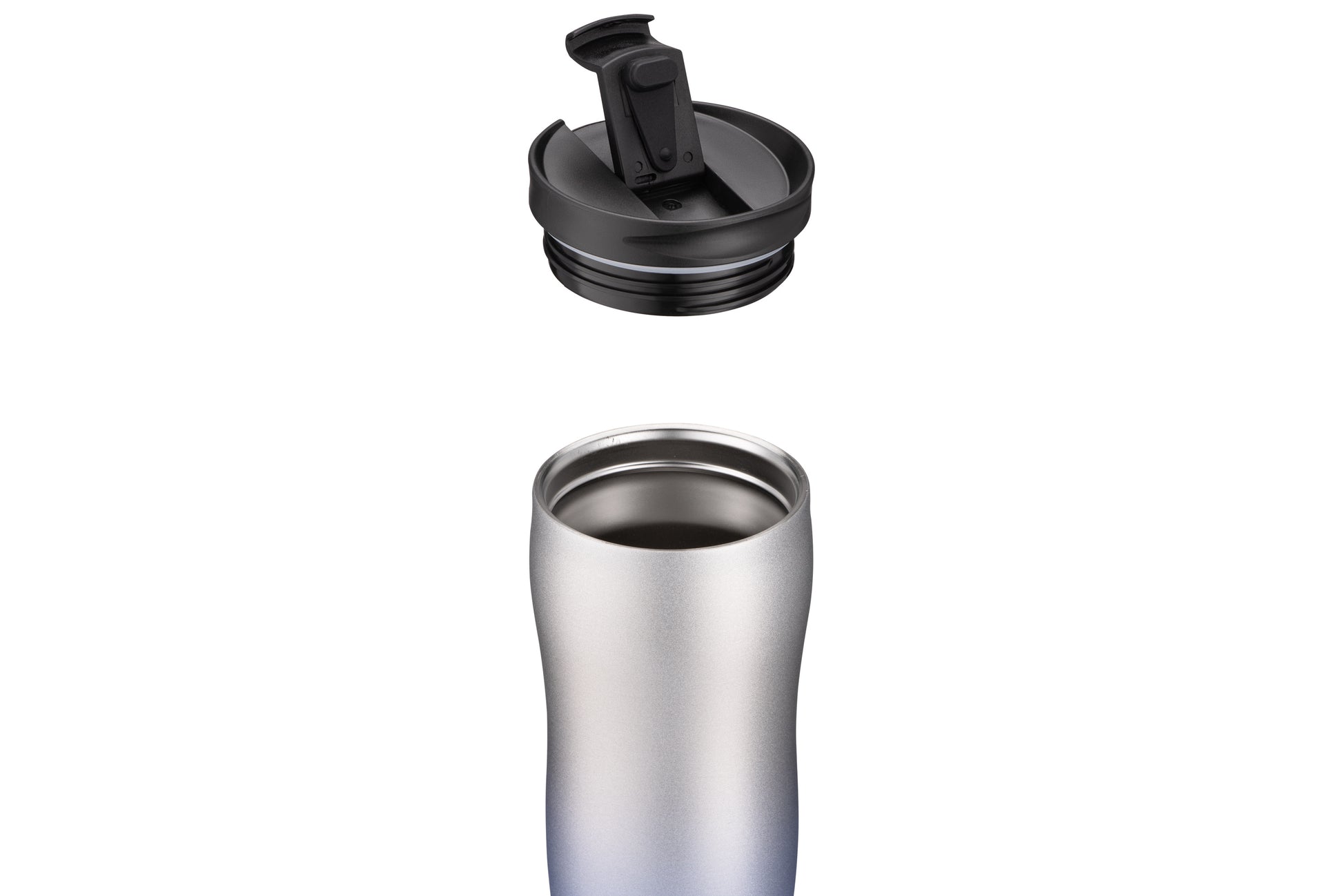 Ardesto Travel mug Metallic, 450ml, stainless steel, blue
