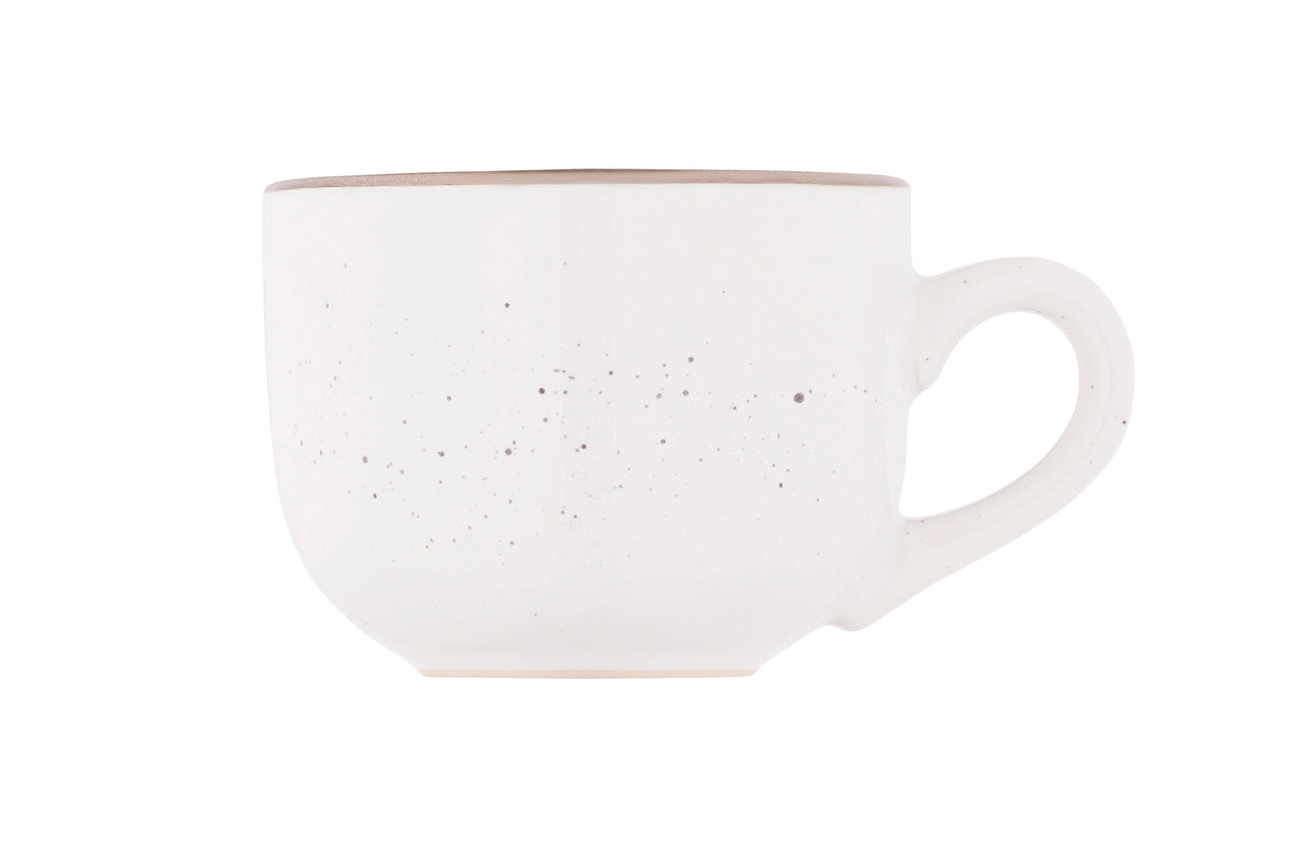 Ardesto Cup Bagheria Bright white, 480ml, ceramics, white