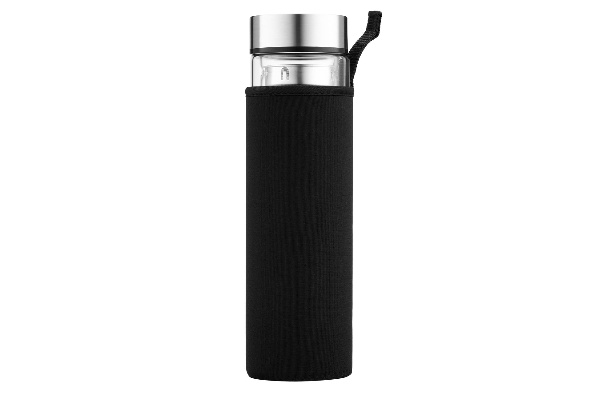 Ardesto Double wall Bottle, 450ml, borosilicate glass, stainless steel