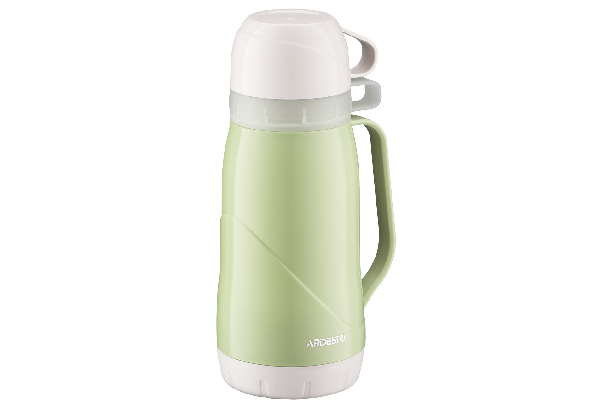 Ardesto Vacuum flask Gemini Gourmet, 1000ml, plastic, borosilicate glass, green