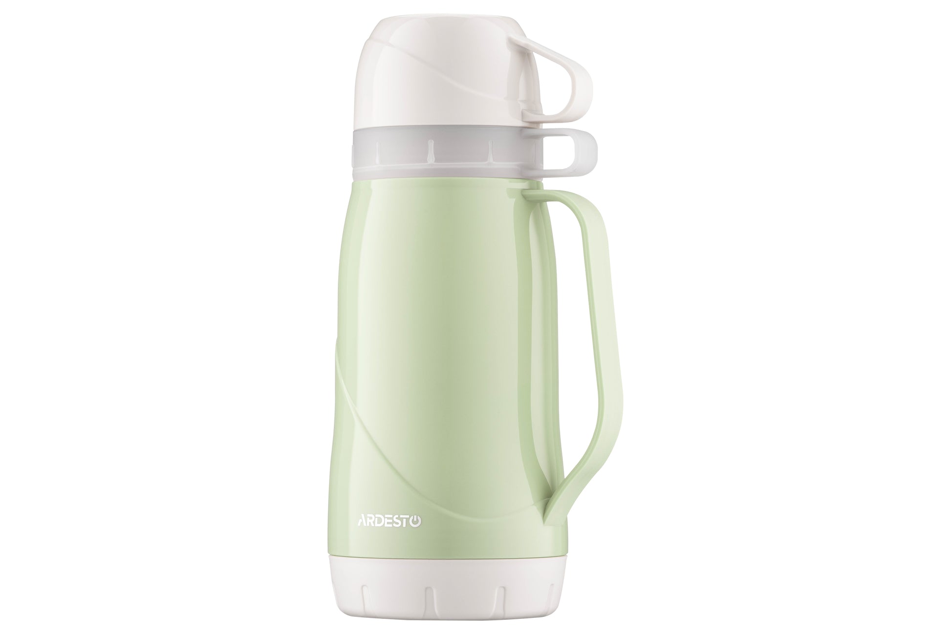 Ardesto Vacuum flask Gemini Gourmet, 1000ml, plastic, borosilicate glass, green