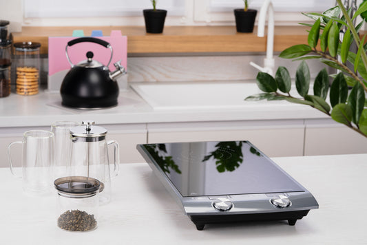ARDESTO ICS-B216 electric cooking plate with two hob eyes with total power of 2900 W, combined control