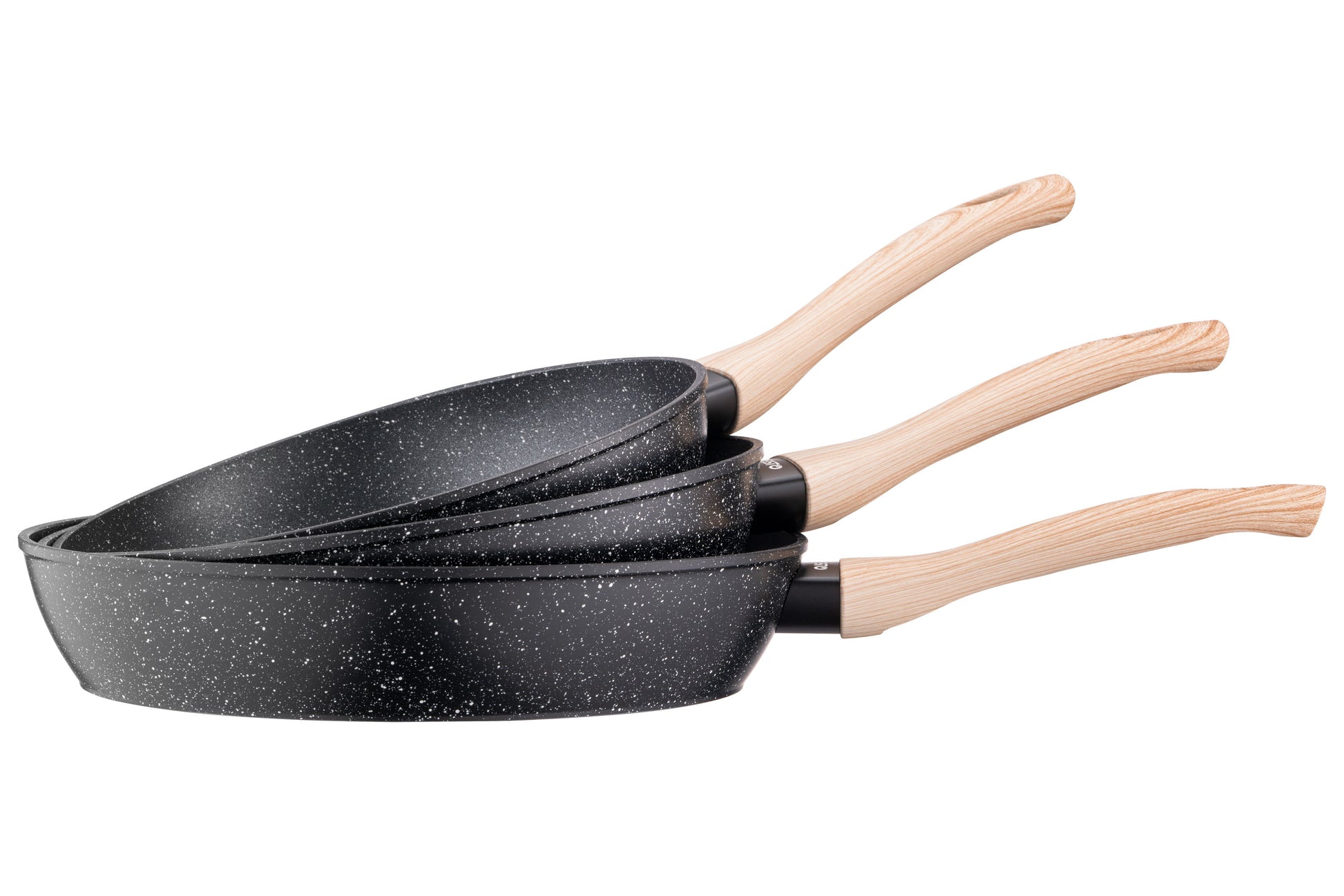 Ardesto Deep Fry pan Midori 24cm, aluminium, black
