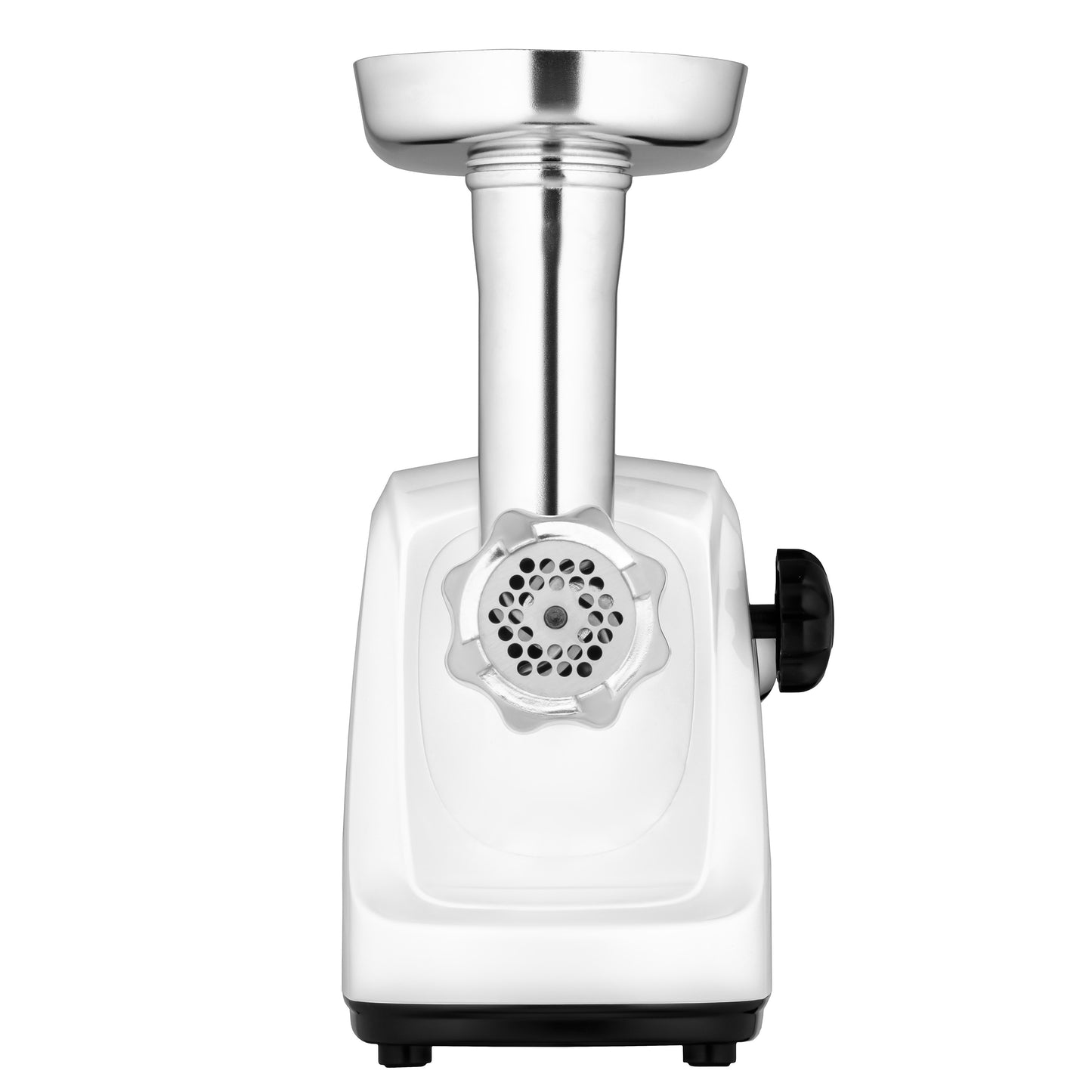 ARDESTO Meat grinder , 1600W, 1.6kg/min, 3 cutting plates, sausages nozzle, plastik, white