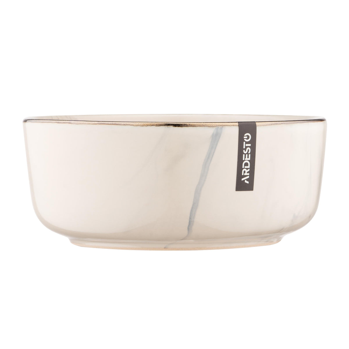Ardesto Bowl  Marmo, 15.6cm, ceramics, beige