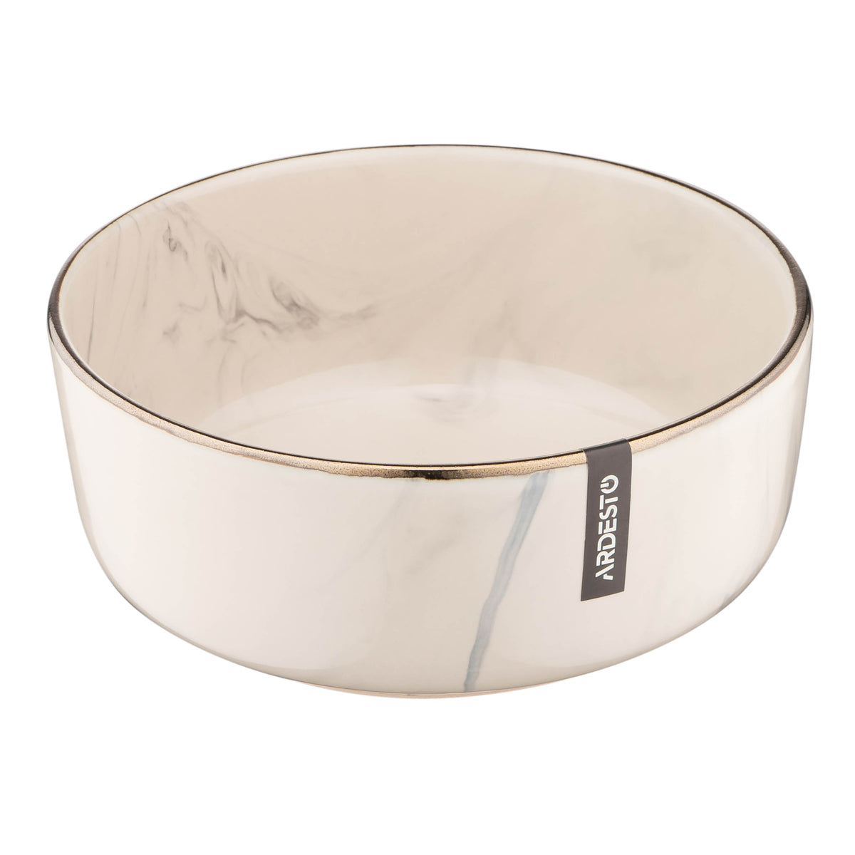 Ardesto Bowl  Marmo, 15.6cm, ceramics, beige