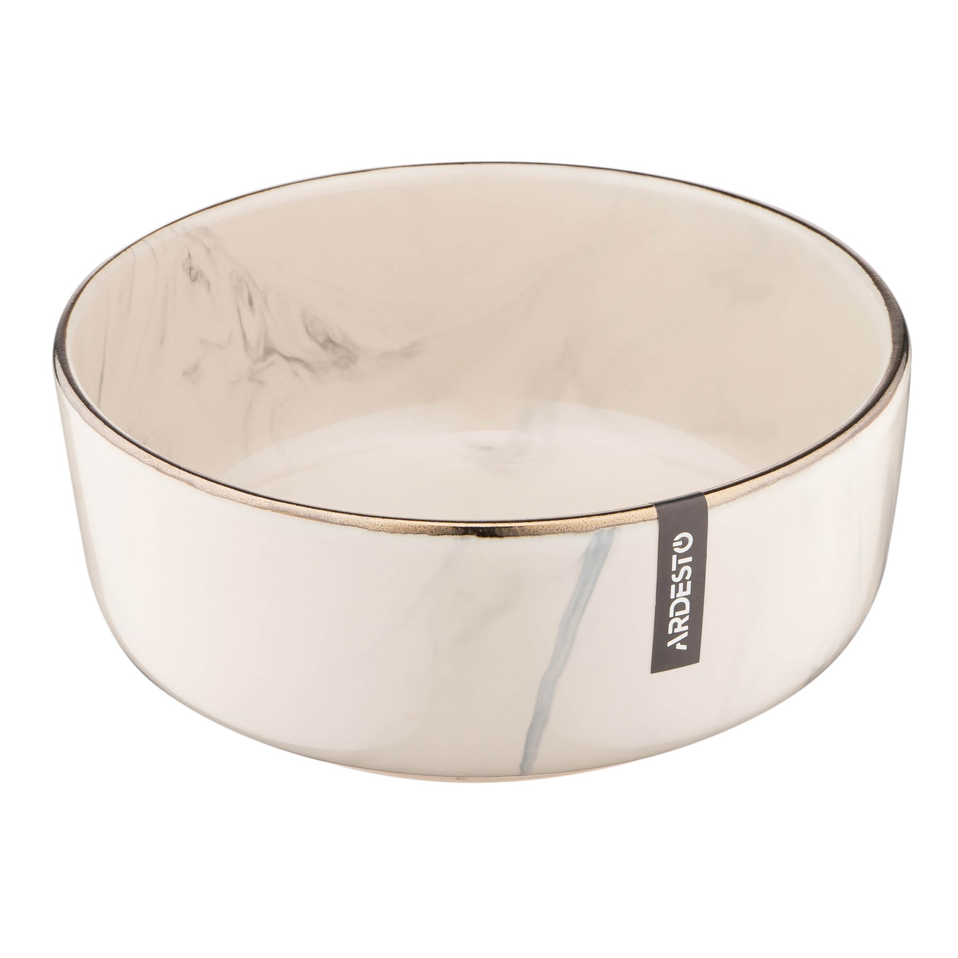 Ardesto Bowl  Marmo, 15.6cm, ceramics, beige