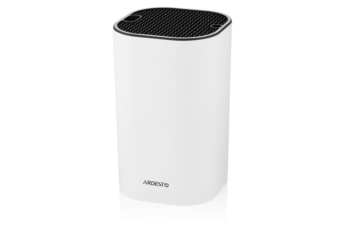 Ardesto Knife Block Gemini, 23cm, plastic, white