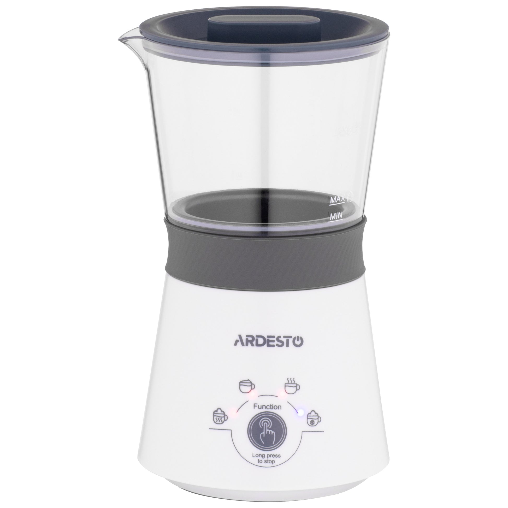 Ardesto Milk frother&heater 300W, tank capacity-330ml, white