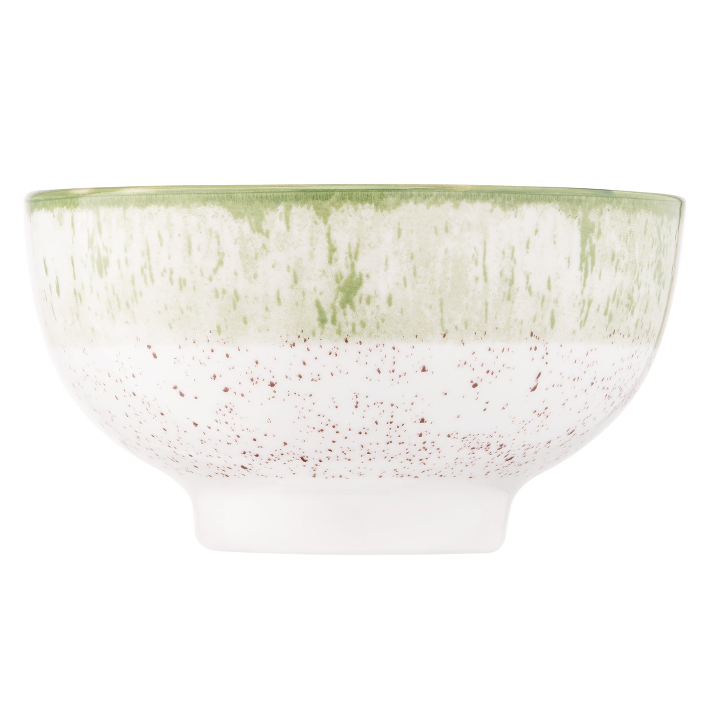Ardesto Bowl  Siena, 11.5cm, porcelain, white-green