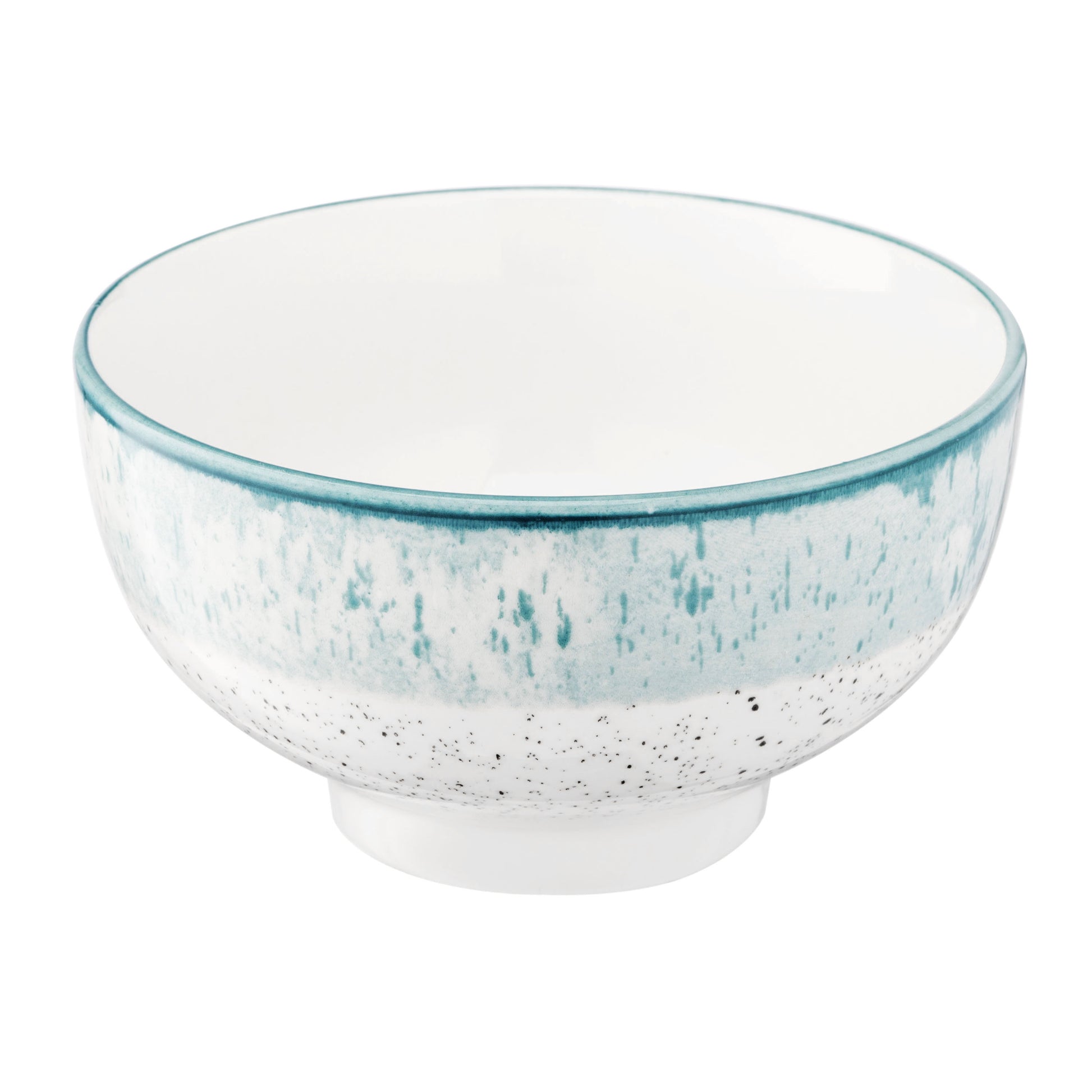 Ardesto Bowl Siena, 11.5cm, porcelain, white-blue