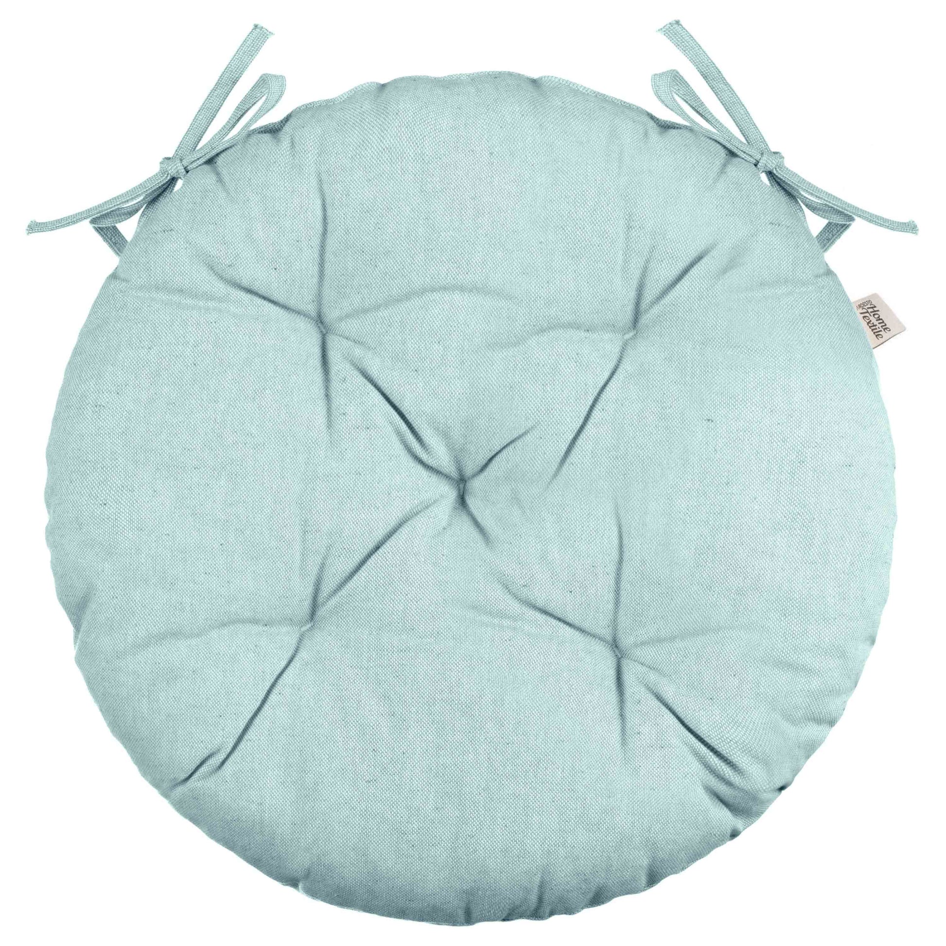Ardesto Sitpad Oliver, 40cm, 100% cotton, filling: 50% holofiber, 50% pp, aquamarine