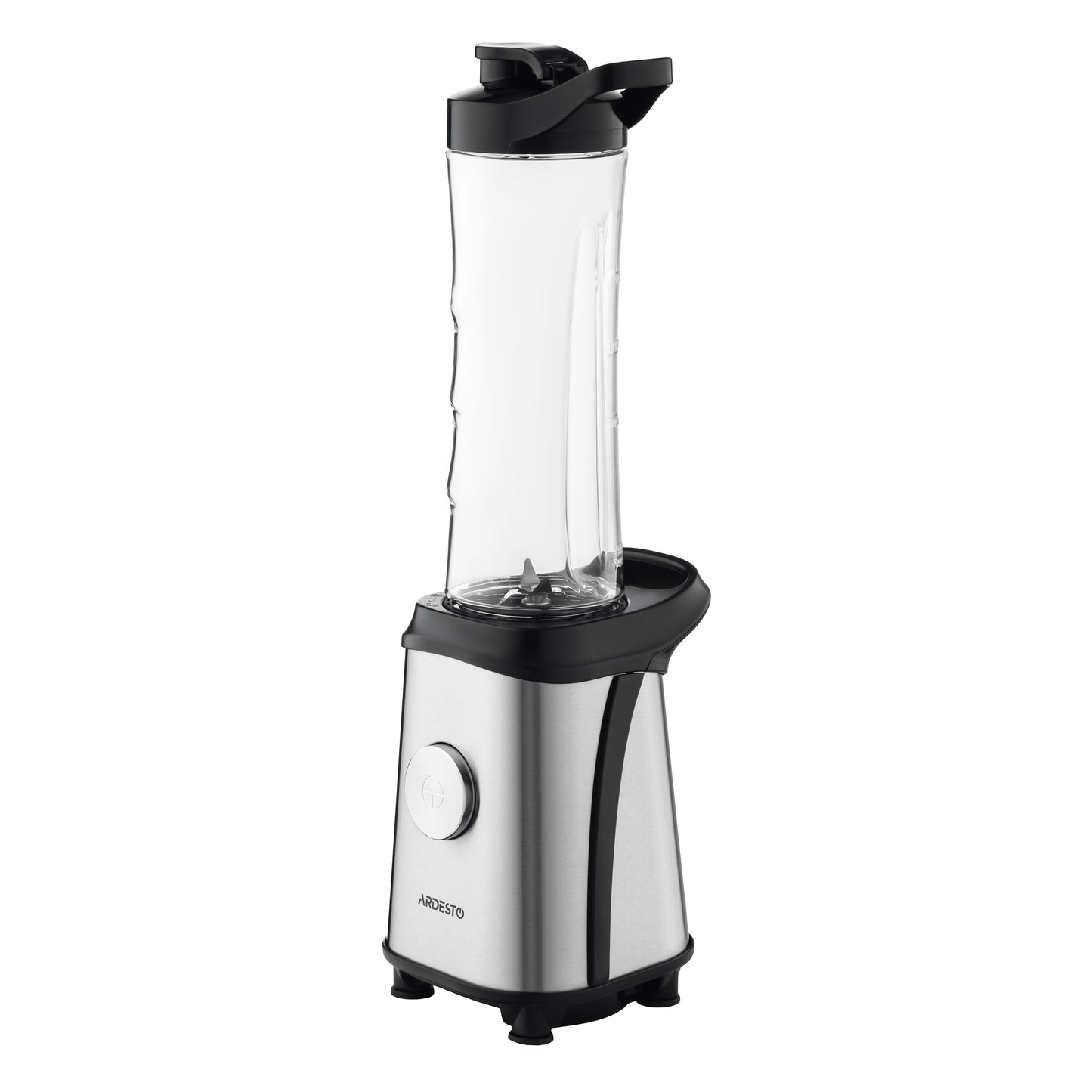 Ardesto Blender for smoothies BG-F350, 350W, 2in1, bottle-600ml, bottle-300ml, coffee grinder, black+silver
